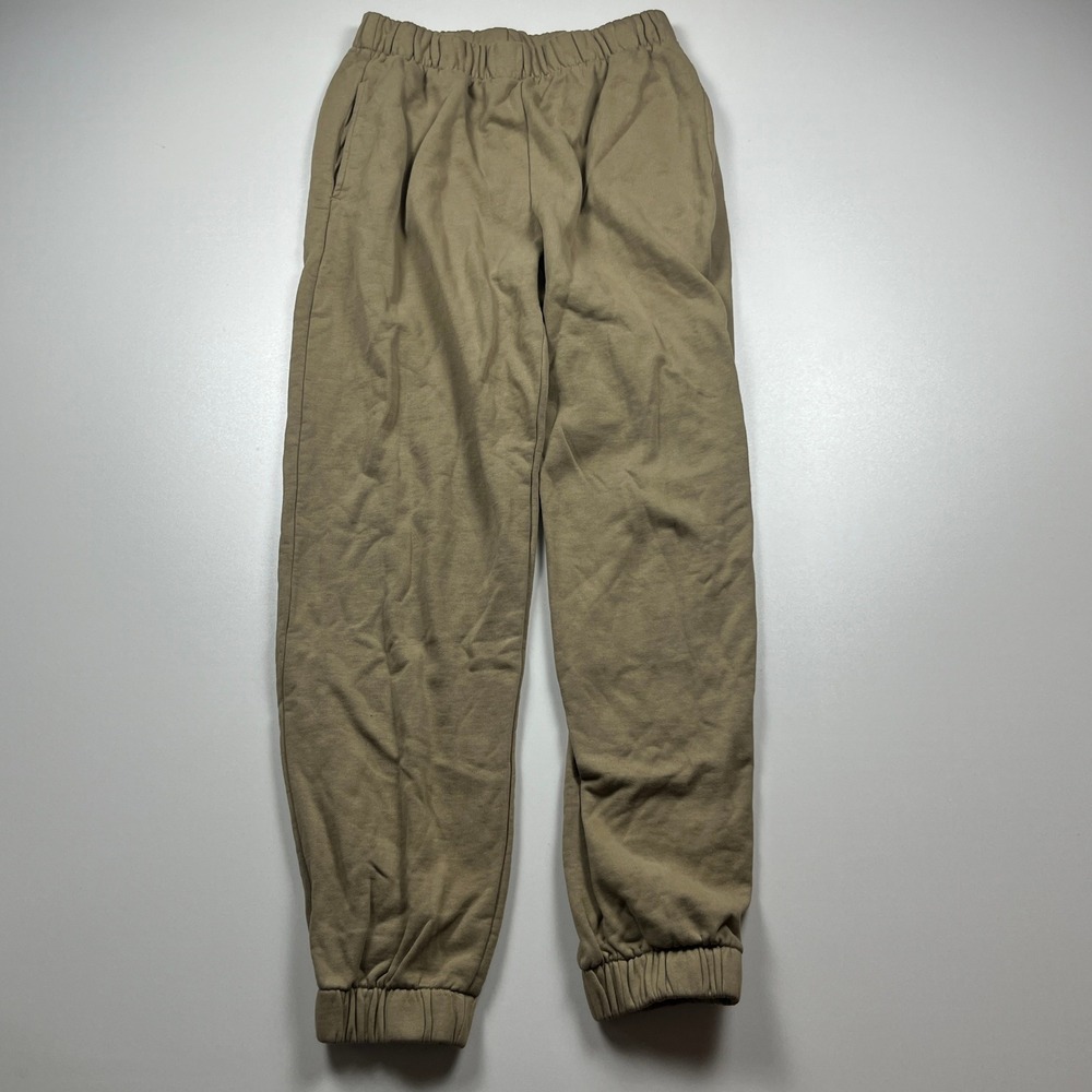 Brandy Melville Rosa Sweatpants Tan Khaki Oversized Joggers MCH002-Z087 One Size